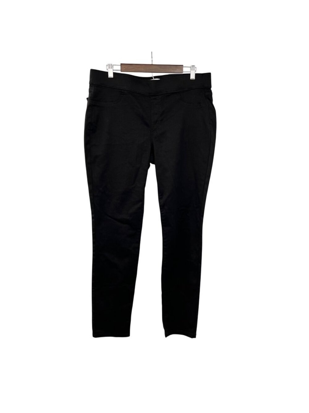 Sonoma Women's Skinny Jeggings Black Pull On High Rise Size 16R